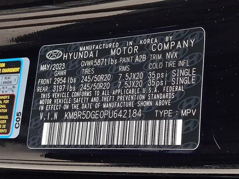 Certified 2023 Hyundai Palisade Limited w/ Cargo Package AWD/4WD image 27