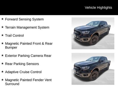 Certified 2022 Ford Ranger Lariat w/ Tremor Off-Road Package AWD/4WD image 7