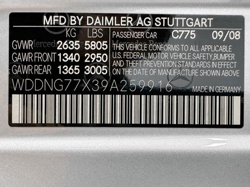Used 2009 Mercedes-Benz S 63 AMG image 17