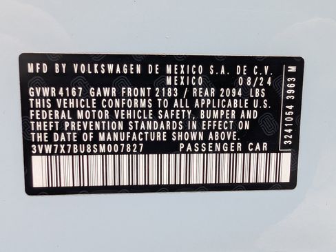 Used 2025 Volkswagen Jetta SE w/ Sunroof Package image 37