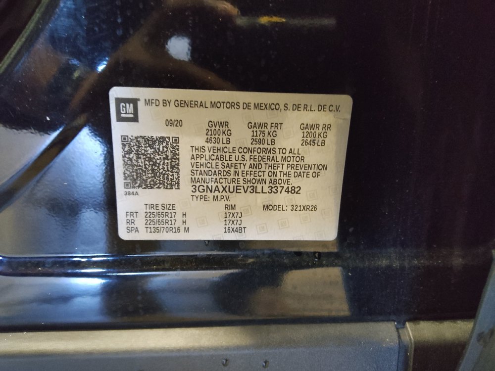 Used 2020 Chevrolet Equinox LT AWD/4WD image 33