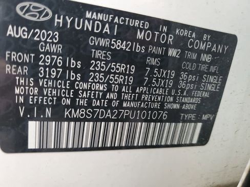 Used 2023 Hyundai Santa Fe Limited image 6