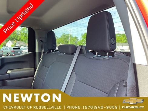 Used 2024 Chevrolet Silverado 1500 Custom w/ Turbomax Blackout Package AWD/4WD image 36