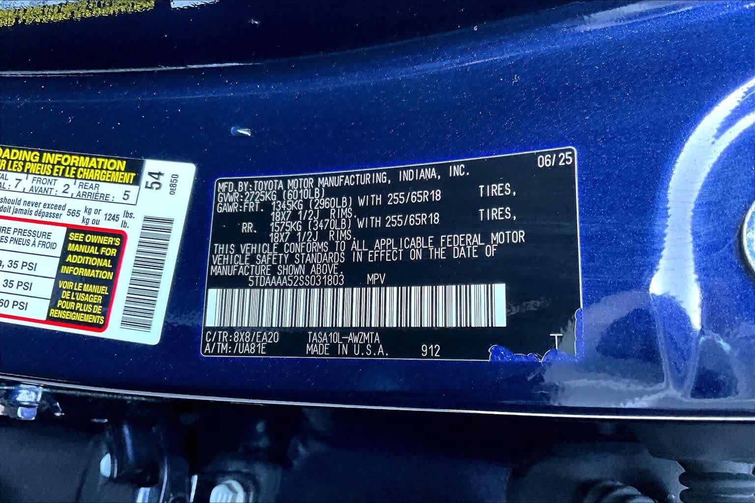 Used 2025 Toyota Grand Highlander FWD image 34