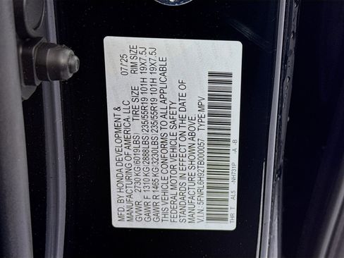 New 2026 Honda Odyssey Elite image 35