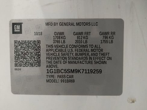 Used 2019 Chevrolet Cruze LS w/ LS Convenience Package image 33