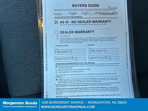 Used 2024 Nissan Rogue SV image 27