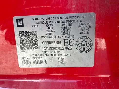 Used 2019 GMC Sierra 1500 Elevation w/ Elevation Convenience Package AWD/4WD image 14