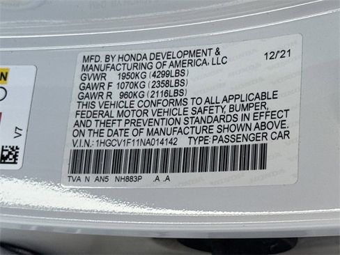 Used 2022 Honda Accord LX image 32