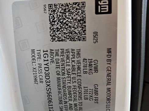 New 2025 Chevrolet Corvette Z06 w/ Battery Protection Package image 14