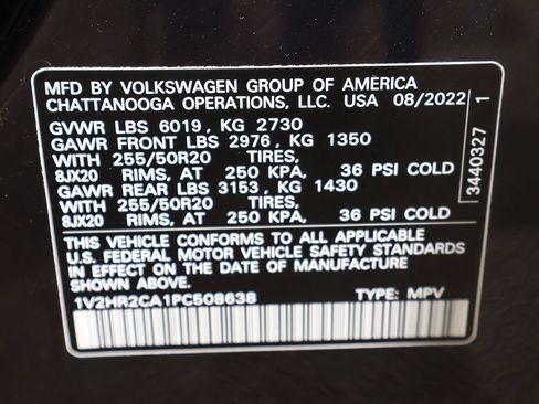 Certified 2023 Volkswagen Atlas SE AWD/4WD image 56