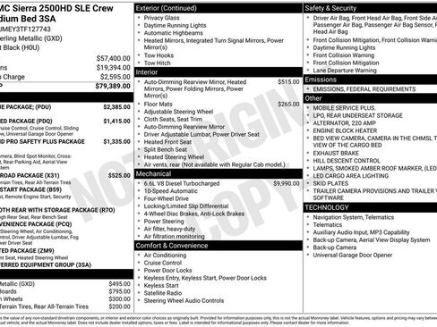 New 2026 GMC Sierra 2500 SLE w/ SLE Value Package; image 11