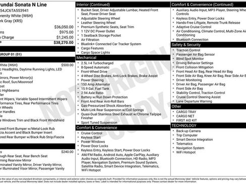 New 2026 Hyundai Sonata N Line image 3