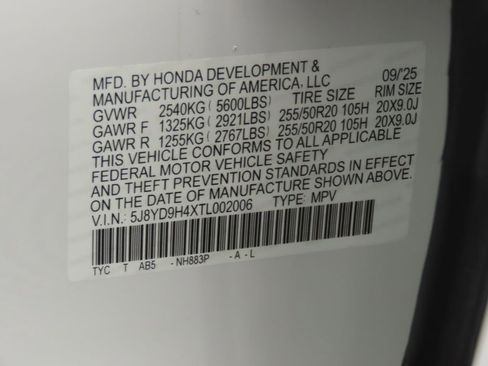 Used 2026 Acura MDX w/ Technology Package image 35