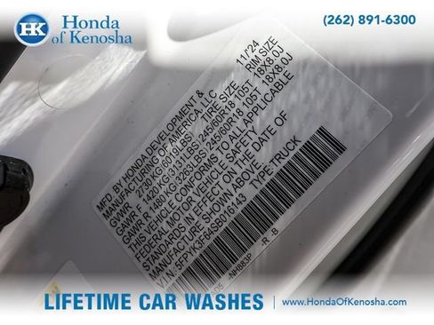 Certified 2025 Honda Ridgeline TrailSport image 29