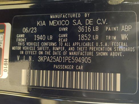 Used 2023 Kia Rio S w/ Technology Package FWD image 33