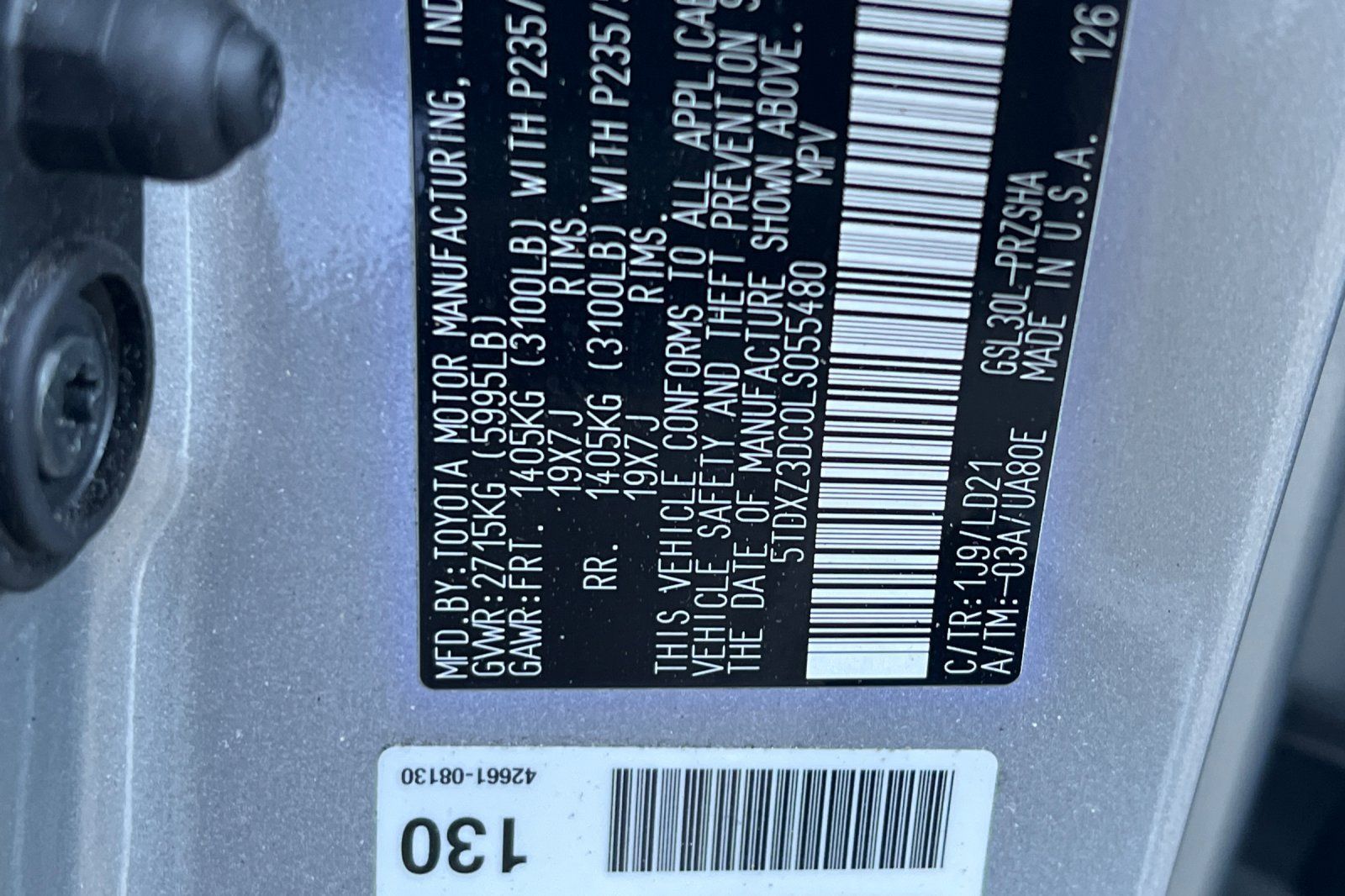 Used 2020 Toyota Sienna SE w/ Carpet Mat Package FWD image 28