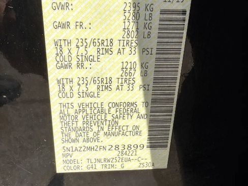 Used 2015 Nissan Murano SL w/ SL Technology Package image 23