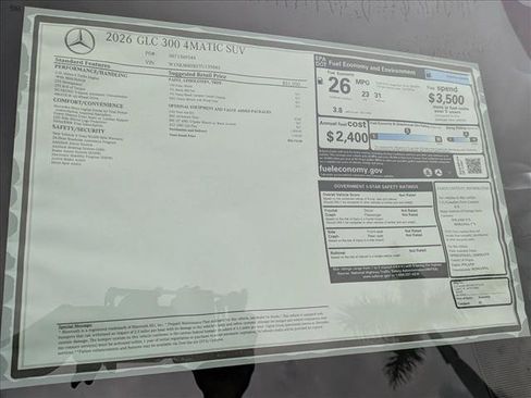 New 2026 Mercedes-Benz GLC 300 4MATIC image 16