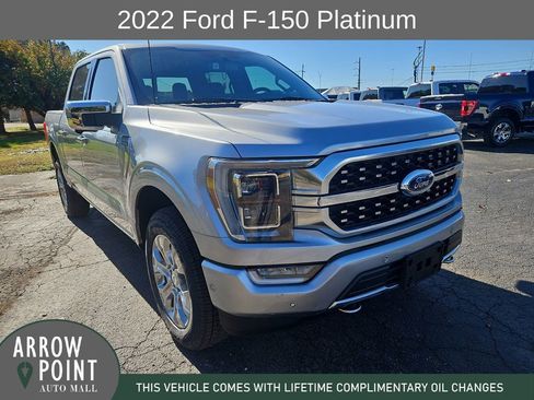 Used 2022 Ford F150 Platinum w/ Equipment Group 701A High image 2