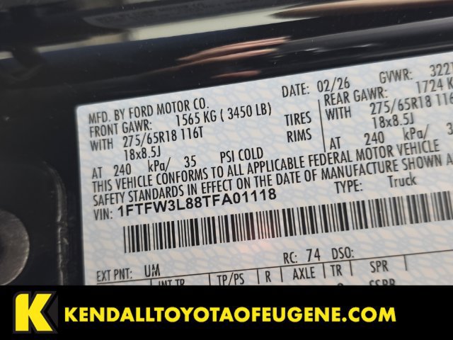 Used 2026 Ford F150 XLT w/ XLT Black Appearance Package AWD/4WD image 10