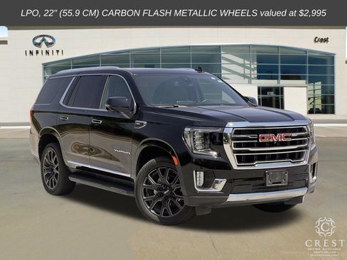 Used 2021 GMC Yukon SLT w/ SLT Luxury Plus Package RWD image 2