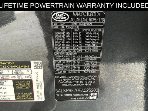 Used 2023 Land Rover Range Rover SE AWD/4WD image 40