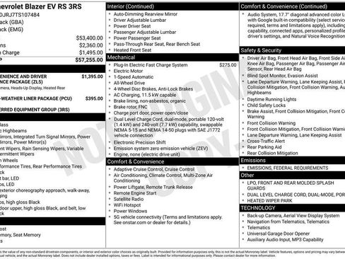 New 2026 Chevrolet Blazer EV RS image 26