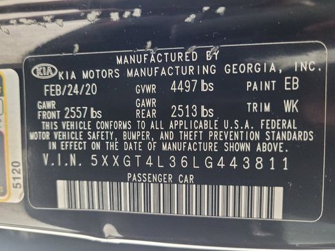 Used 2020 Kia Optima LX FWD image 33
