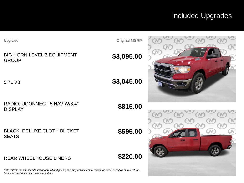 Used 2023 RAM 1500 Big Horn AWD/4WD image 3