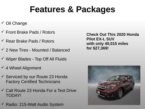 Certified 2020 Honda Pilot EX-L image 4