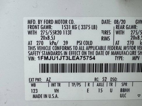 Used 2020 Ford Expedition XLT w/ Equipment Group 202A image 34