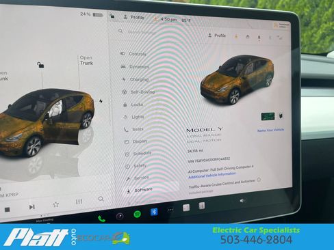 Used 2024 Tesla Model Y Long Range AWD/4WD image 28