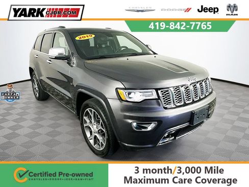Certified 2019 Jeep Grand Cherokee Overland AWD/4WD image 1