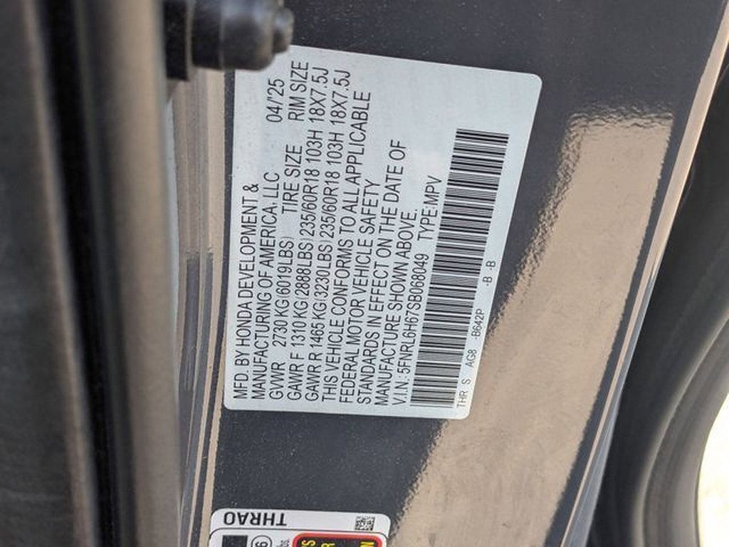 Used 2025 Honda Odyssey EX-L image 34