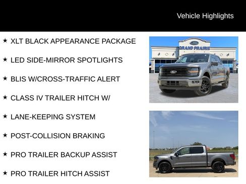 Used 2024 Ford F150 XLT w/ Equipment Group 302A MID AWD/4WD image 5