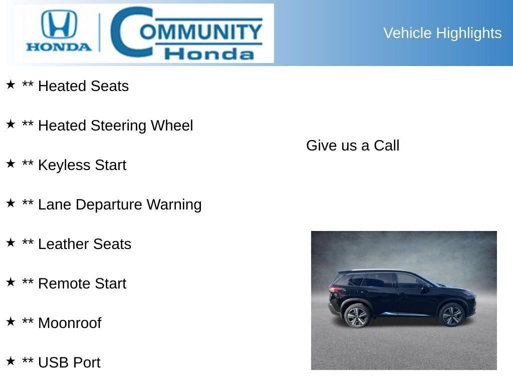 Used 2023 Nissan Rogue SL w/ SL Premium Package AWD/4WD image 8