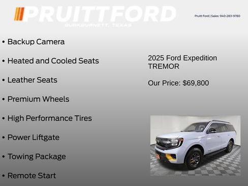 Used 2025 Ford Expedition Tremor AWD/4WD image 13