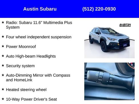 New 2026 Subaru Crosstrek 2.5i Wilderness AWD/4WD image 17
