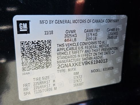 Used 2019 Chevrolet Equinox LT FWD image 28