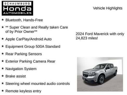 Used 2024 Ford Maverick Lariat FWD image 7