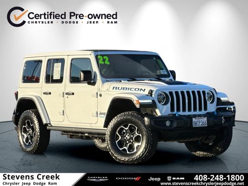 Used 2021 Jeep Wrangler Unlimited Rubicon 4xe w/ Cold Weather Group image 1