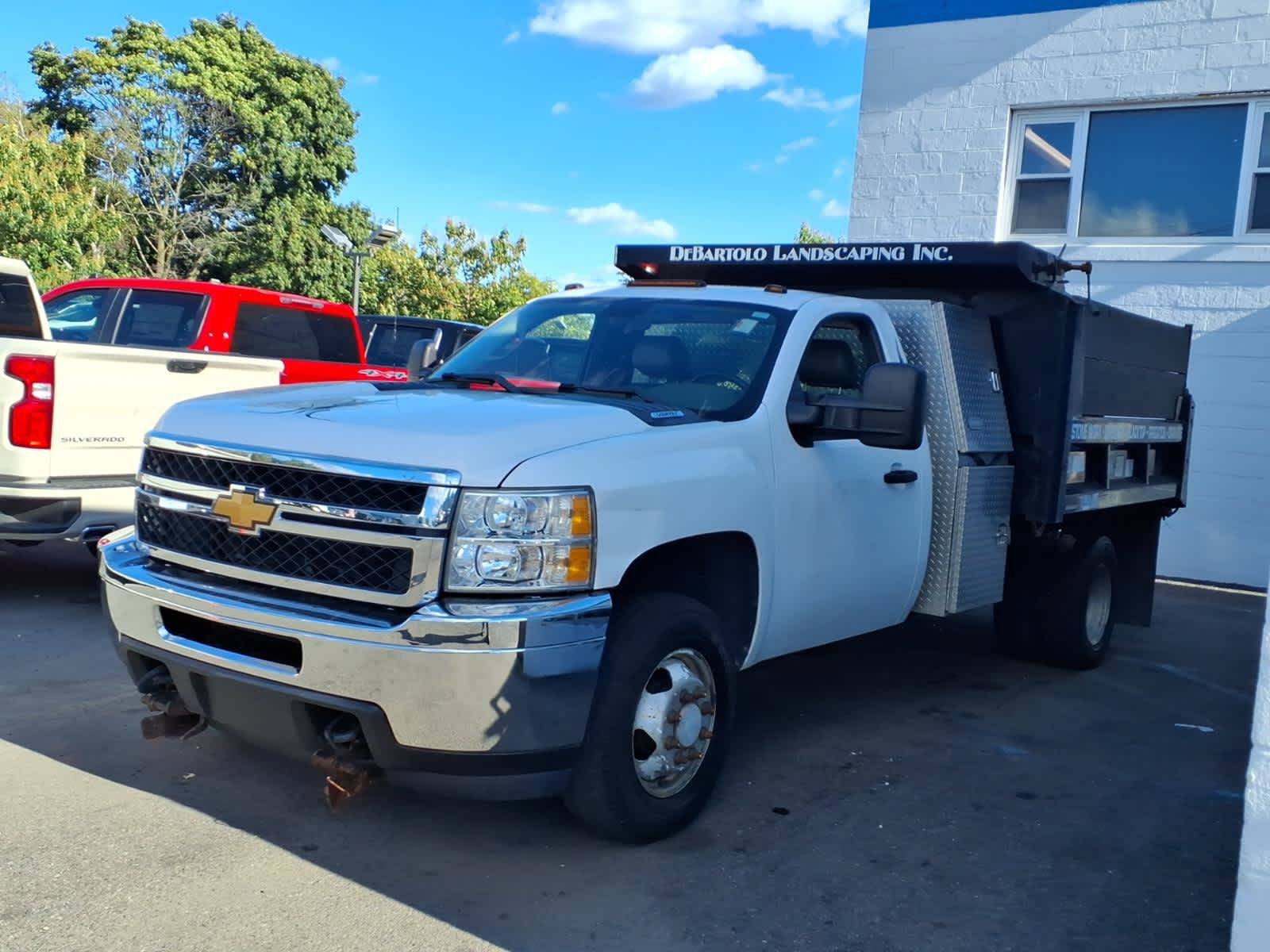 Used 2013 Chevrolet Silverado 3500 W/T w/ Snow Plow Prep Package AWD/4WD image 3