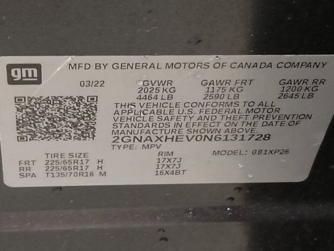 Used 2022 Chevrolet Equinox LS w/ LS Convenience Package FWD image 33