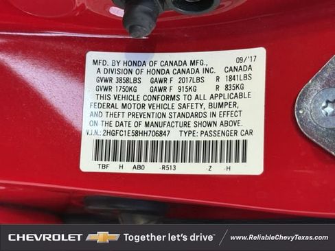 Used 2017 Honda Civic Si image 34