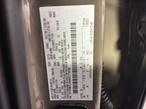 New 2025 Ford F150 Platinum w/ Equipment Group 703A Plus image 34