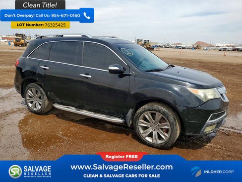 Used 2010 Acura MDX w/ Advance Package AWD/4WD image 5