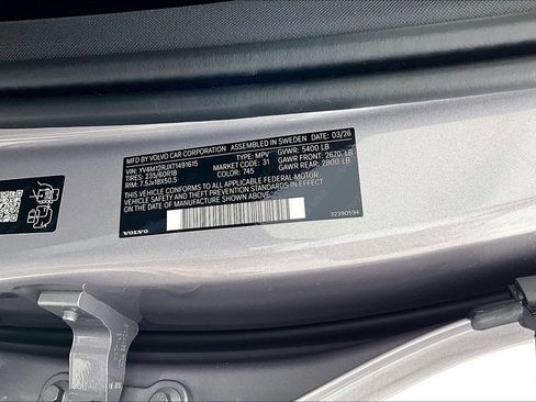 New 2026 Volvo XC60 B5 Core AWD/4WD image 30