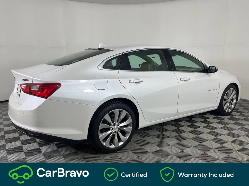 Certified 2018 Chevrolet Malibu Premier w/ Premier Sun and Wheel Package FWD image 4