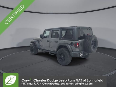 Certified 2021 Jeep Wrangler Unlimited Sport image 12